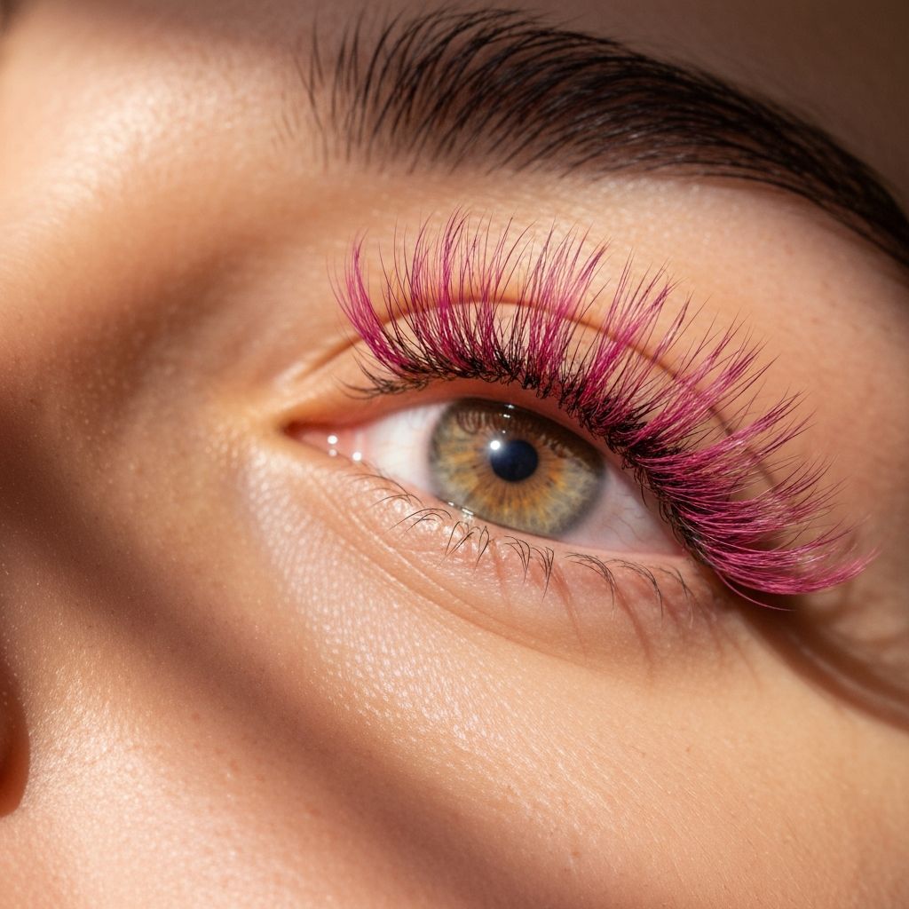 Professional eyelash extensions